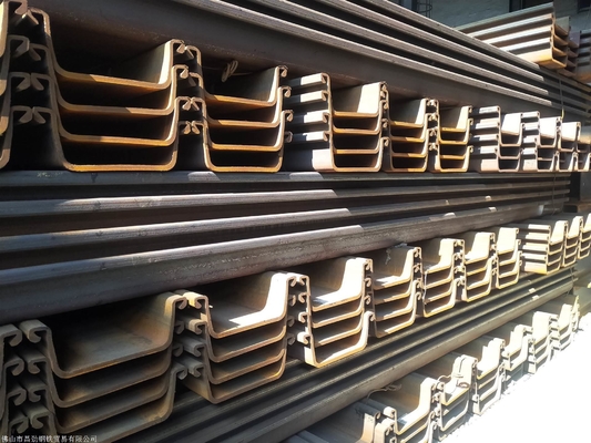 JIS 5528 Hot Rolled Steel Sheet Pile 1095 Steel Plate 80m
