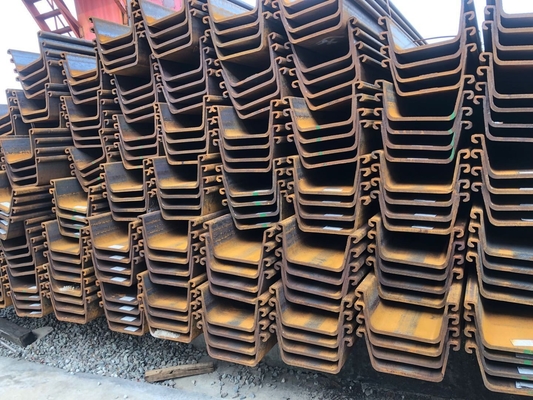 JIS 5528 Hot Rolled Steel Sheet Pile 1095 Steel Plate 80m