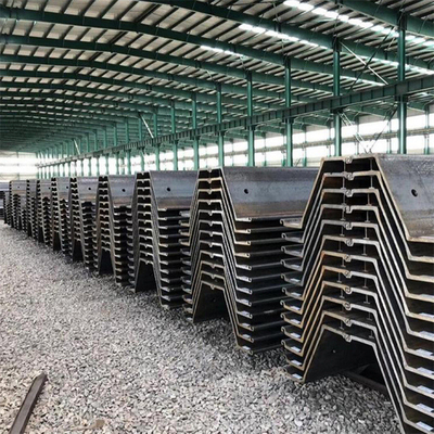A36 Hot Rolled Sheet Piles SS400 S355