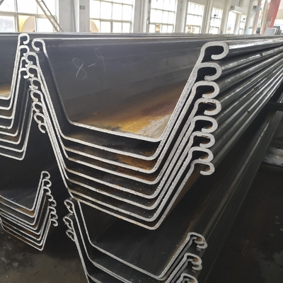 AISI Hot Rolled Steel Sheet Pile 5.5 Inch For Construction Steel Profile
