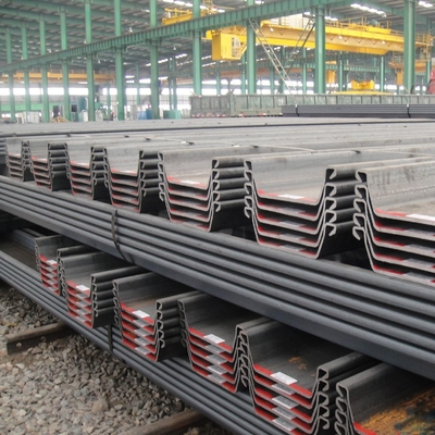U Shape Astm A36 Carbon Steel Plate SY295 Hot Rolled Sheet Piles