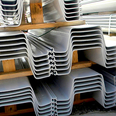 U Shape Astm A36 Carbon Steel Plate SY295 Hot Rolled Sheet Piles