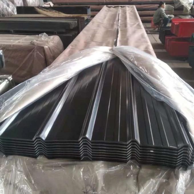 Colorful Galvanized Corrugated Steel Plate Sheet