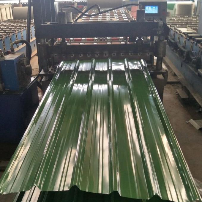 Colorful Galvanized Corrugated Steel Plate Sheet