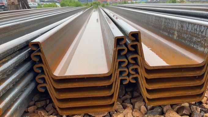 600mm Cold Formed Steel Sheet Pile ASTM A36 0