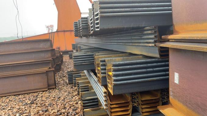 600mm Cold Formed Steel Sheet Pile ASTM A36 5